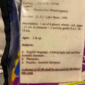 Phoenix’s wheel of fun 6 of them included